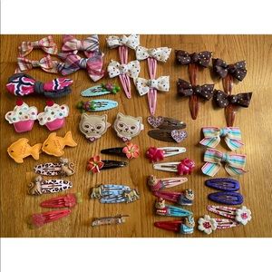 Gymboree Lot - barrettes